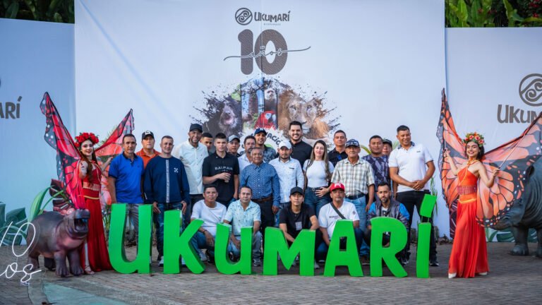 BIOPARQUE UKUMARÍ CELEBRA 10 AÑOS CON LA LLEGADA DE NUEVAS ESPECIES Y NUEVAS INICIATIVAS DE CONSERVACIÓN