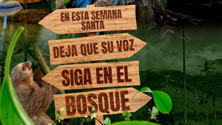 Ukumarí lanza la campaña “En Semana Santa, deja que su voz siga en el bosque”